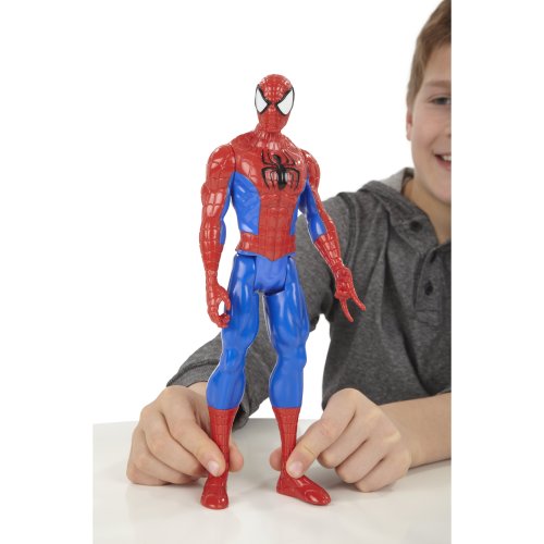 Marvel Ultimate Spider-man Titan Hero Series Spider-man Figure, 12-Inch