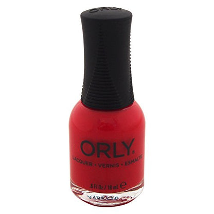 Orly Nail Lacquer, Haute Red, 0.6 Fluid Ounce