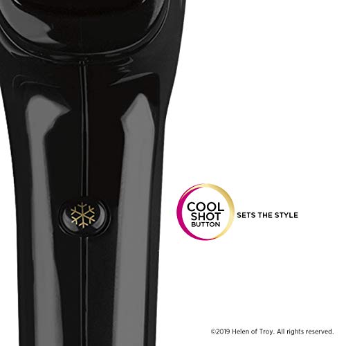 Gold N Hot Professional 1875W Styler Hair Dryer, Black