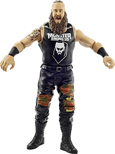 WWE Braun Strowman Top Picks 6-inch Action Figures with Articulation & Life-Like Detail