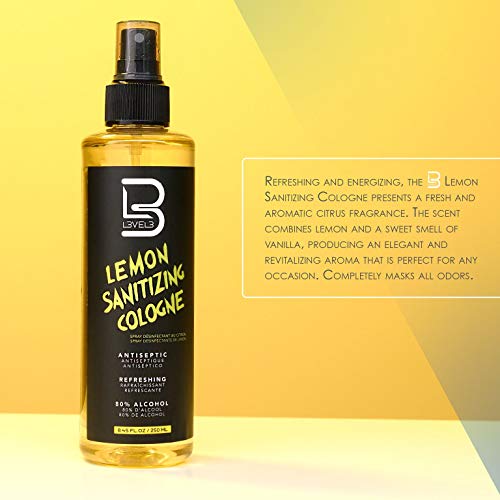 Level 3 Lemon Sanitizing Cologne - Mens Travel Cologne