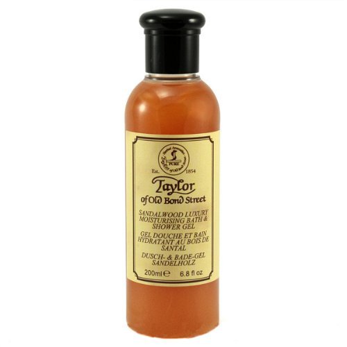 Taylor of Old Bond Street Sandalwood Luxury Moisturizing Bath & Shower Gel, 6.8 fl oz