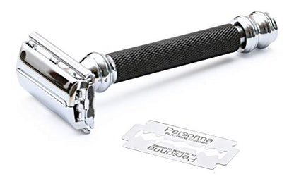 MERKUR Black Handled MK-30C Double Edge Safety Razor