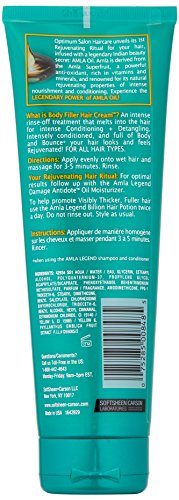 Optimum Care Amla legend body filler hair cream, 8.5 Fluid Ounce