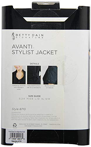 Betty Dain Signature Avanti Stylist Jacket, Black, Medium, 1-Pound