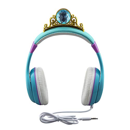 Kids Headphones for Kids Disney Aladdin Adjustable Stereo Tangle-Free 3.5mm Jack Wired Cord Over Ear Headset for Children Parental Volume Control Kid Friendly Safe Great for School Home Travel