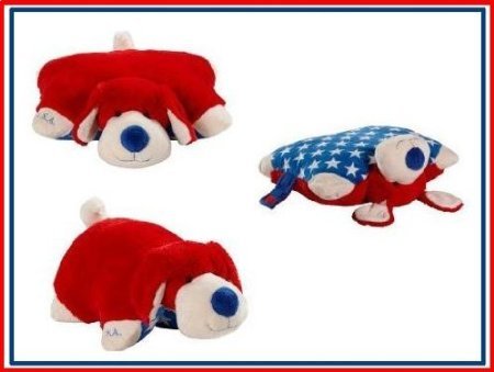 5Star-TD My Pillow Pets Dog Patriotic Pup 18' Large Pillow