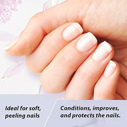 Nail Tek CITRA 2 Nail Strengthener For Soft and Peeling Nails, Conditions, Improves, and Protects Nails, Daily Nail Treatment, 1-Pack