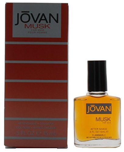 Musk by Jovan for Men Mini Aftershave Cologne 0.5 oz.