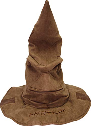 Harry Potter Real Talking Sorting Hat Animated Costume, Brown