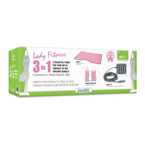 3-In-1 Lady Fitness Comfort Workout Kit - Nintendo Wii