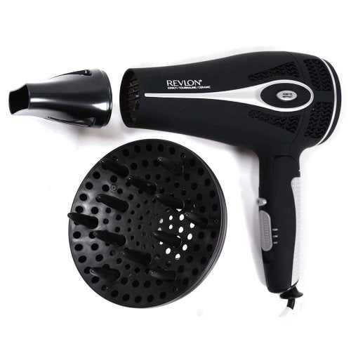 Revlon 1875W Retractable Cord, Fold and Go Hair Dryer