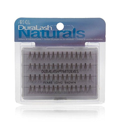 Ardell Individual Fake Eye Lashes, Naturals-Knot Free Long Brown