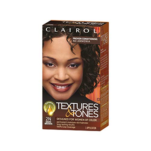 Clairol Professional Textures & Tones Hair Color 2n Dark Brown, 1 oz.