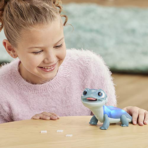 Disney Frozen Fire Spirit's Snowy Snack, Salamander Toy with Lights, Inspired 2 Movie