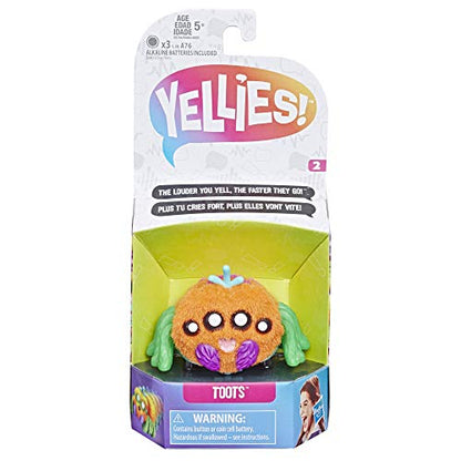 Hasbro Yellies! Toots; Voice-Activated Spider Pet; Ages 5 and up