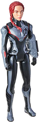 Avengers Marvel Endgame Titan Hero Series Black Widow 12"-Scale Super Hero Action Figure Toy with Titan Hero Power Fx Port