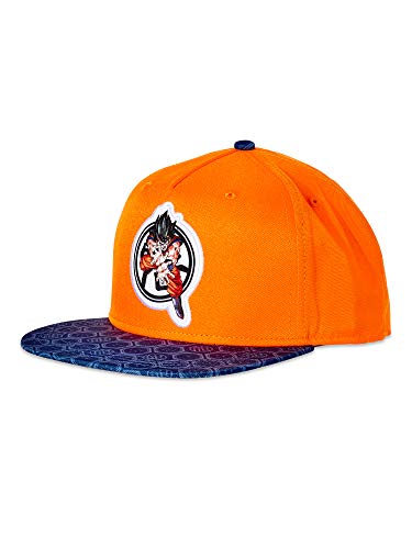 Boys Dragon Ball Z Snapback Hat Orange