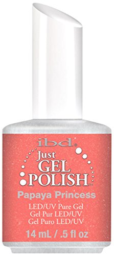 IBD Just Gel Nail Polish, Papaya Princess, 0.5 Fluid Ounce