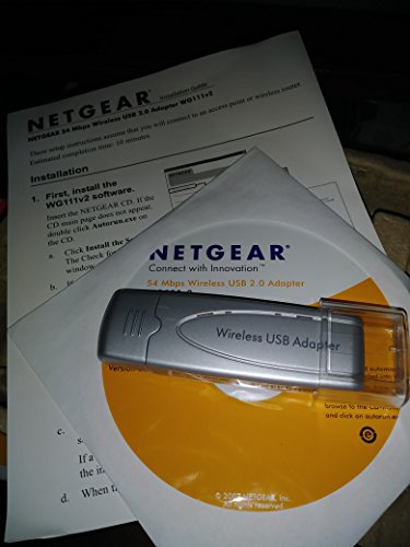 NETGEAR WG111 Wireless USB 2.0 Adapter (54 Mbps)