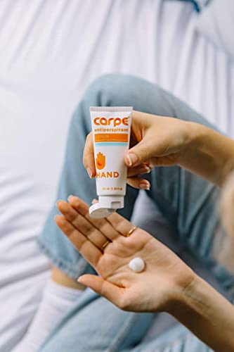 Carpe Antiperspirant Hand Lotion, A dermatologist-recommended, non-irritating, smooth lotion that helps stops hand sweat, Great for hyperhidrosis