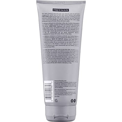 PH Beauty-Freeman Beauty Feeling Legendary Pore Clearing PeelOff Mask With Volcanic Ash, 6 Fl Oz, Black (45761-0x6)