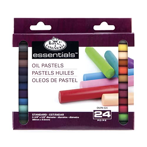 Royal & Langnickel Essentials Oil Pastels, Small, 24 Color Set