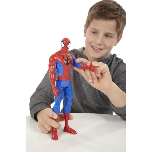 Marvel Ultimate Spider-man Titan Hero Series Spider-man Figure, 12-Inch