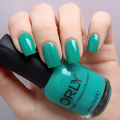 Orly Nail Lacquer, Green With Envy, 0.6 Fluid Ounce