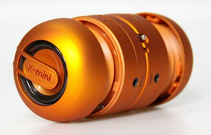 X-Mini MAX XAM15-OR Portable Capsule Speaker System, Stereo, Orange