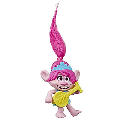 Trolls DreamWorks World Tour Poppy, Collectible Doll with Ukulele Accessory, Toy Figure Inspired by The Movie World Tour (n/a)