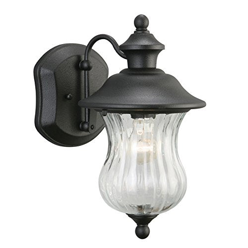 Lunden 14-in H Textured Back Outdoor Wall Light