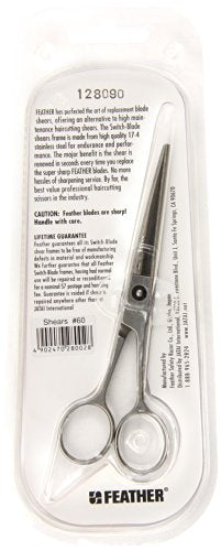 Feather No.60 Switch-Blade Shear, 6.0 Inch