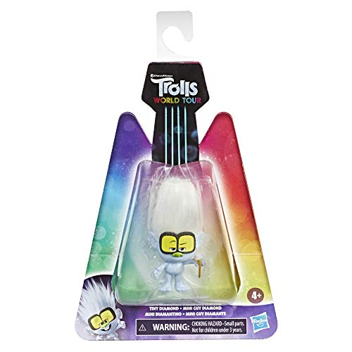 Trolls World Tour Tiny Diamond, Collectible Doll with Scepter Accessory, Toy Figure Inspired by The Movie World Tour (N/A)