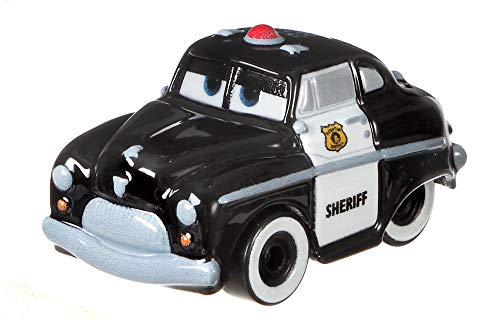 Disney Cars Mini Racers Sheriff Deputies Series 3-Pack Officer Lightning McQueen, APB, and Sheriff