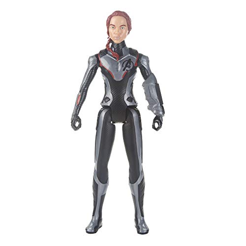 Avengers Marvel Endgame Titan Hero Series Black Widow 12"-Scale Super Hero Action Figure Toy with Titan Hero Power Fx Port