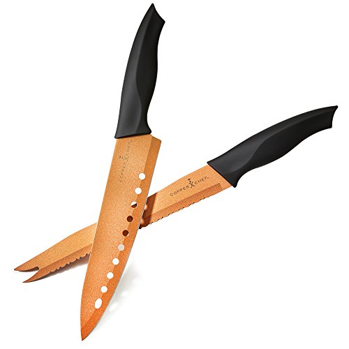 TRISTAR PRODUCTS CCK 2 Piece Copper Chef Knife Set