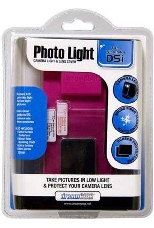 dreamGEAR Photo Light for DSi - Hot Pink (Free HandHelditems Sketch Universal Stylus Pen)