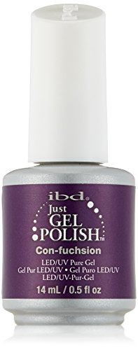 IBD Just Gel Nail Polish, Con-Fuchsion, 0.5 Fluid Ounce