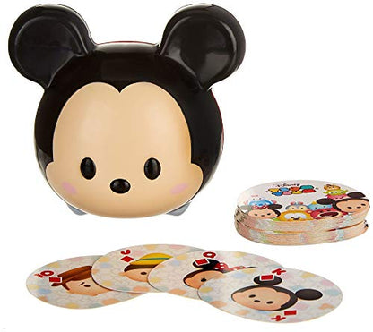 UPD Tsum Disney Mickey Shaped Playing Cards Set in Plastic Case