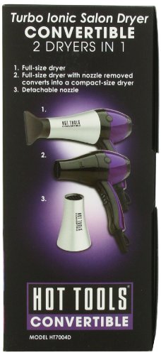 Hot Tools Convertible Turbo Ionic Dryer