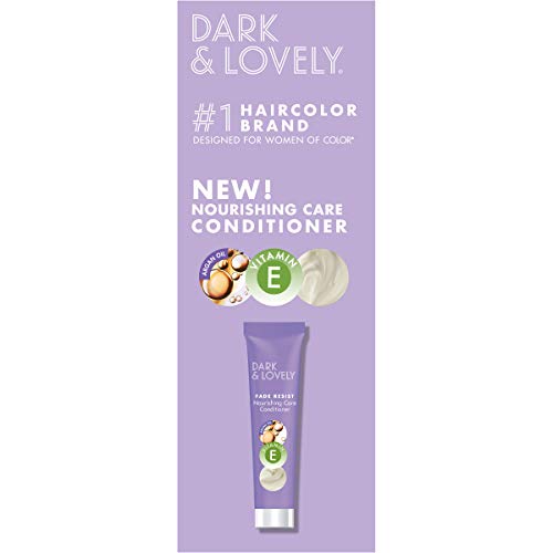 Dark and Lovely Fade Resist Rich Conditioning Hair Color, Brilliant Shine with Argan Oil and Vitamin E, Midnight Blue