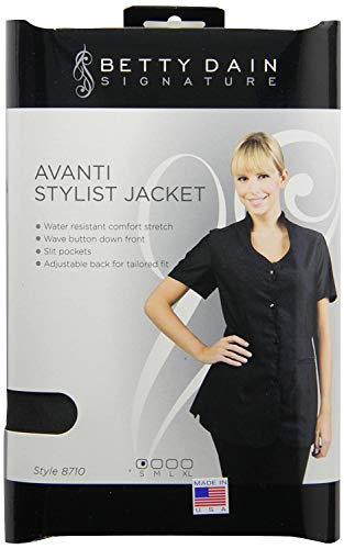 Betty Dain Signature Avanti Stylist Jacket, Black, Medium, 1-Pound