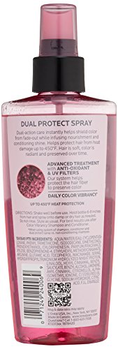 L'Oreal Paris Advanced Haircare Color Vibrancy Dual Protect Spray, 5.1 Fl Oz