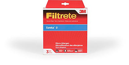 EUREKA CO Filtrete Type U Vacuum Cleaner Bag