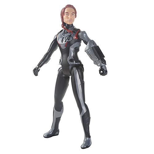 Avengers Marvel Endgame Titan Hero Series Black Widow 12"-Scale Super Hero Action Figure Toy with Titan Hero Power Fx Port