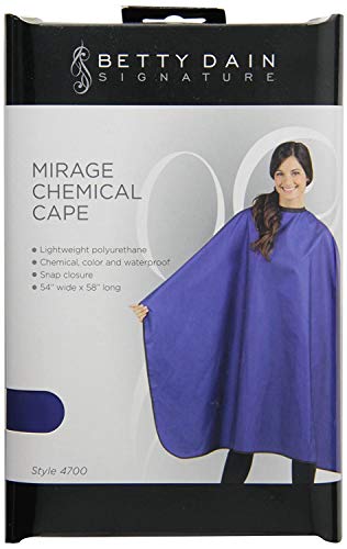 Betty Dain Signature Mirage Chemical-proof Coloring/Styling Cape, Purple