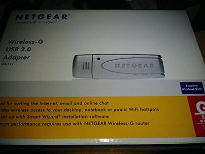 NETGEAR WG111 Wireless USB 2.0 Adapter (54 Mbps)