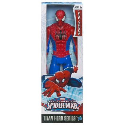 Marvel Ultimate Spider-man Titan Hero Series Spider-man Figure, 12-Inch