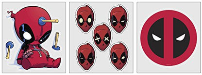 CHROMA 045030 Marvel Deadpool 9Pc Decal Kit, 1 Pack